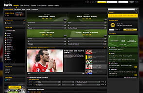 The Sports Betting Homepage at bwin