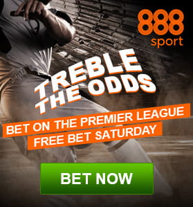 888sports excellent treble the odds offer