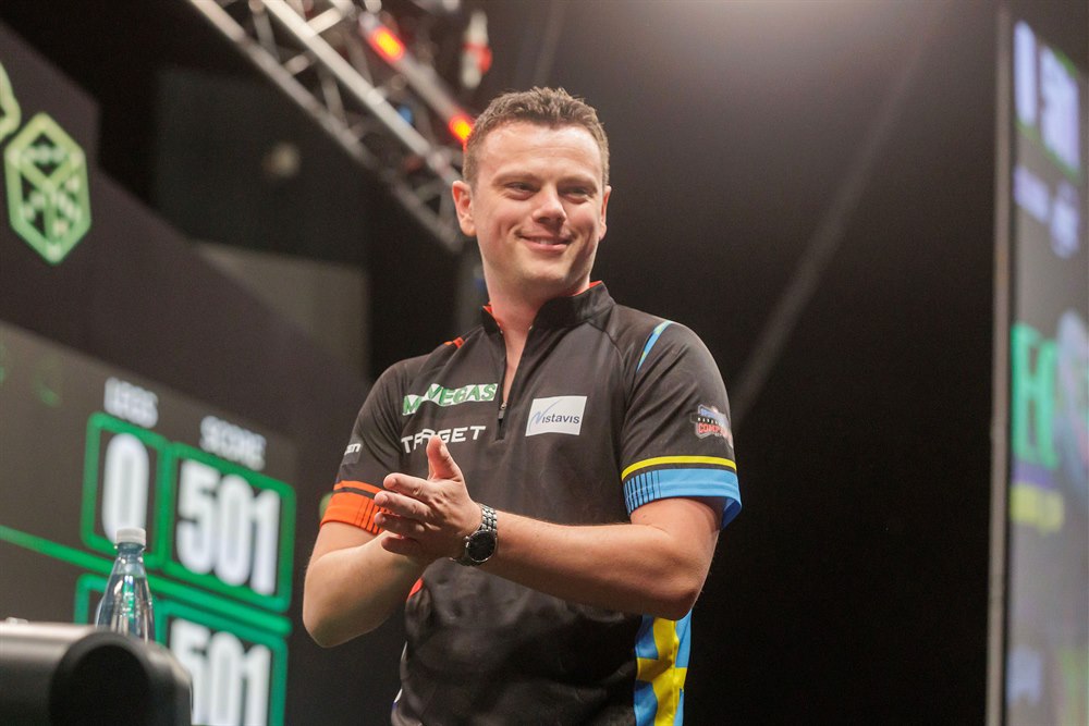 Jeffrey de Graaf, Swedish number one at the 2026 Nordic Darts Masters